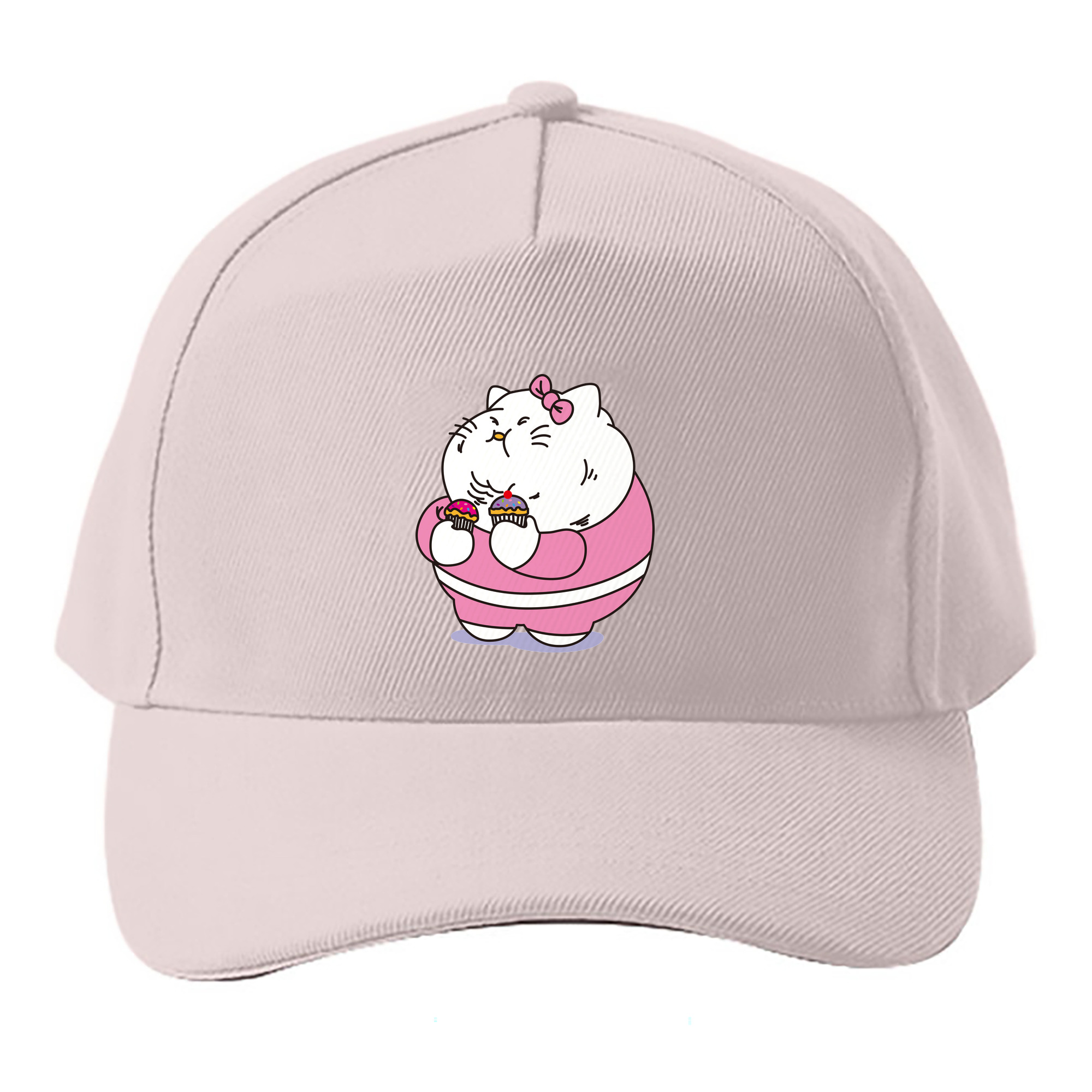 （画像用） Hello Kitty ハローキティ ベースボールキャップ 綿100％ 男女兼用 帽子 スポーツ